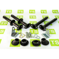 Комплект кронштейнов бамперов старого образца на Нива 4х4 21213, 21214, 2131 Комплект кронштейнов бамперов старого образца на Нива 4х4 21213, 21214, 2131