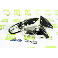 Боковые зеркала хромированный корпус с повторителем на ВАЗ 2108-21099, 2113-2115 Боковые зеркала хромированный корпус с повторителем на ВАЗ 2108-21099, 2113-2115