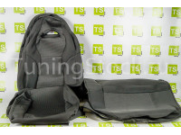 Комплект для сборки сидений Recaro черная ткань (центр черная ткань 10мм) для ВАЗ 2110, Приора седан