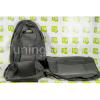 Комплект для сборки сидений Recaro черная ткань (центр черная ткань 10мм) для ВАЗ 2110, Приора седан Комплект для сборки сидений Recaro черная ткань (центр черная ткань 10мм) для ВАЗ 2110, Приора седан