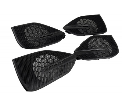 Комплект облицовок дверных динамиков для Веста Комплект облицовок дверных динамиков для Веста