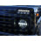 Светодиодные фары в черном корпусе 90W 13 линз и 2 полосы с ДХО для Лада 4х4, Нива Легенд, ВАЗ 2101, 2102, УАЗ 3303, 469, Хантер, Jeep Wrangler