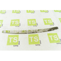 Накладка на задний бампер хромированная с надписью для Hyundai Solaris седан с 2014