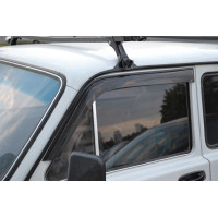 Дефлекторы (ветровики) окон на 3-дверную Нива 4х4 2121, 21213, 21214