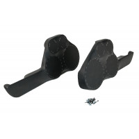 Подиумы 4-х компонентные на передние двери под 2 динамика 20х16 см и 2 рупорных твитера для ВАЗ 2113, 2114, 2115 Подиумы 4-х компонентные на передние двери под 2 динамика 20х16 см и 2 рупорных твитера для ВАЗ 2113, 2114, 2115