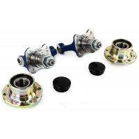 Усиленный ступичный узел ВолгаАвтоПром с двухрядным нерегулируемым подшипником переднего колеса 2108 (256907) и стальной кованой ступицей для ВАЗ 2101-2107 Усиленный ступичный узел ВолгаАвтоПром с двухрядным нерегулируемым подшипником переднего колеса 2108 (256907) и стальной кованой ступицей для ВАЗ 2101-2107