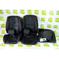 Обивка сидений (не чехлы) экокожа гладкая под цельный задний ряд сидений для Гранта FL