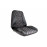 Обивка сидений (не чехлы) экокожа гладкая, центр с цветной строчкой Ромб или Квадрат для ВАЗ 2111, 2112
