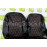 Обивка сидений (не чехлы) экокожа гладкая с цветной строчкой Ромб/Квадрат для Приора хэтчбек, универсал