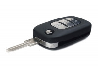 Оригинальный выкидной ключ с чипом под замок Рено для Гранта FL 2018-2023 года