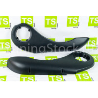 Пластиковые подиумы под динамики на двери Калина