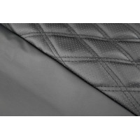 Обивка сидений (не чехлы) экокожа (центр с перфорацией) с цветной строчкой Ромб/Квадрат для ВАЗ 2110