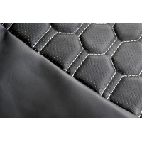 Обивка сидений (не чехлы) экокожа «Квадрат» с перфорацией для Калина Обивка сидений (не чехлы) экокожа «Квадрат» с перфорацией для Калина