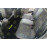 Обивка сидений (не чехлы) экокожа с тканью Полет (цветная строчка Ромб/Квадрат) на Приора 2 хэтчбек