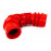 Набор красных патрубков двигателя 21082 из армированного каучука для инжекторных ВАЗ 2108-21099, 2113-2115