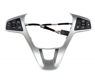 Накладка с кнопками на мультируль без кнопки обогрева для Веста, Иксрей Накладка с кнопками на мультируль без кнопки обогрева для Веста, Иксрей