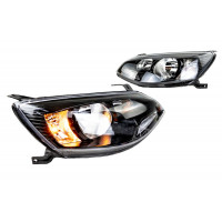 Комплект аналоговых передних фар для Калина 2