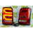 Диодные задние фонари RED LED красные с бегающим повторителем для Лада 4х4 Нива 21213, 21214, 2131