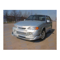 Спойлер переднего бампера V-max на ВАЗ 2113, 2114, 2115