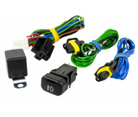 Проводка подключения противотуманных фар (ПТФ) для Шевроле Нива после рестайлинга 2009 года