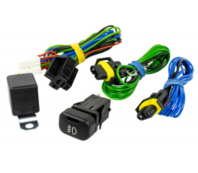 Проводка подключения противотуманных фар (ПТФ) для Шевроле Нива после рестайлинга 2009 года