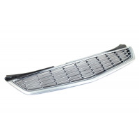 Решетка радиатора Соты хром для Приора SE седан, Приора 2