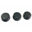 Ручки регулировки печки (блока отопителя) черное кольцо для Шевроле Нива, Лада Нива 2123