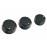 Ручки регулировки печки (блока отопителя) черное кольцо для Шевроле Нива, Лада Нива 2123