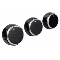 Ручки печки (регулировки блока отопителя) серебристое кольцо для Шевроле Нива, Нива Тревел Ручки печки (регулировки блока отопителя) серебристое кольцо для Шевроле Нива, Нива Тревел