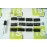 Алюминиевые накладки на пороги серые с черным АБС для Калина 2, Гранта, Датсун