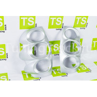 Накладки задних фонарей с круглыми секциями для Шевроле Нива до рестайлинга 2009 года