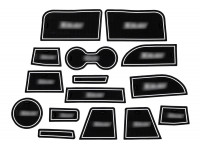 Силиконовые коврики панели приборов и консоли черно-белые для Иксрей Силиконовые коврики панели приборов и консоли черно-белые для Иксрей