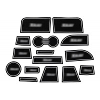 Силиконовые коврики панели приборов и консоли черно-белые для Иксрей Силиконовые коврики панели приборов и консоли черно-белые для Иксрей