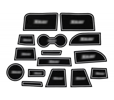 Силиконовые коврики панели приборов и консоли черно-белые для Иксрей Силиконовые коврики панели приборов и консоли черно-белые для Иксрей