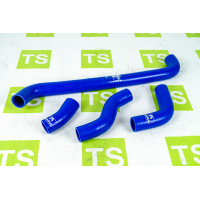 Патрубки радиатора силиконовые синие для Лада 4х4 (Нива) 1993-2006 года