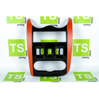 Центральная консоль панели приборов оранжевая для Ларгус Кросс Центральная консоль панели приборов оранжевая для Ларгус Кросс