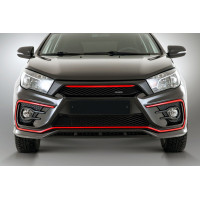 Декоративные накладки для переднего бампера XMUG для Веста, Веста SW