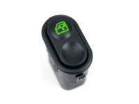 Оригинальная кнопка (переключатель) стеклоподъемника АВАР с зеленой подсветкой для ВАЗ 2108, 2109, 21099, 2113, 2114, 2115, Шевроле Нива, УАЗ Патриот