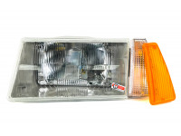 Фара левая Освар с оранжевым стеклом секции поворотника для ВАЗ 2108-21099