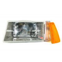 Фара левая Освар с оранжевым стеклом секции поворотника для ВАЗ 2108-21099 Фара левая Освар с оранжевым стеклом секции поворотника для ВАЗ 2108-21099