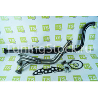 Выпускной комплект Stinger Auto без глушителя с резонатором без гофры под двигатель 1.5л для 8-клапанных Приора, Приора 2