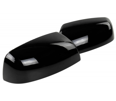 Накладки зеркал образца 21704 цвет Пантера (672) под повторители поворотников для Приора