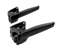 Комплект внутренних черных ручек на две двери для Приора 1 Комплект внутренних черных ручек на две двери для Приора 1