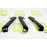 Облицовки рукояток пассажирских дверей черный лак для Гранта, Гранта FL, Калина 2, Датсун