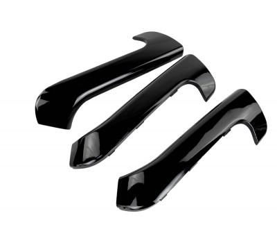 Облицовки рукояток пассажирских дверей черный лак для Гранта, Гранта FL, Калина 2, Датсун Облицовки рукояток пассажирских дверей черный лак для Гранта, Гранта FL, Калина 2, Датсун