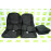 Обивка сидений (не чехлы) черная Искринка на Приора седан