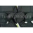 Обивка сидений (не чехлы) черная Искринка для ВАЗ 2108-21099, 2113-2115, Лада 4х4 (Нива) 2131