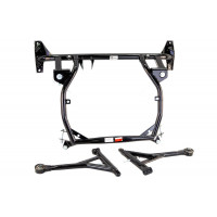 Подрамник AutoProduct с жесткими рычагами без защиты для Приора, ВАЗ 2110, 2111, 2112 Подрамник AutoProduct с жесткими рычагами без защиты для Приора, ВАЗ 2110, 2111, 2112