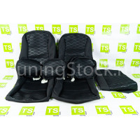 Обивка сидений (не чехлы) термотиснение Трек на Приора седан Обивка сидений (не чехлы) термотиснение Трек на Приора седан