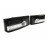 Светодиодные черные задние фонари с белой полосой для ВАЗ 2014, 2113, 21099, 2109, 2108 